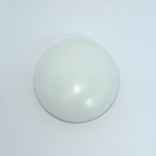 Декоративная накладка отверстия слива-перелива для раковины, белый матовый