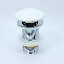 Донный клапан с керамической накладкой