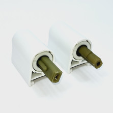 Комплект крепления с микролифтами (пластик) Полипласт 0110064 Sanita